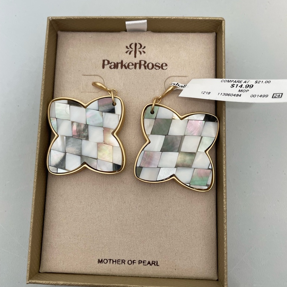 ParkerRose earrings- NWT